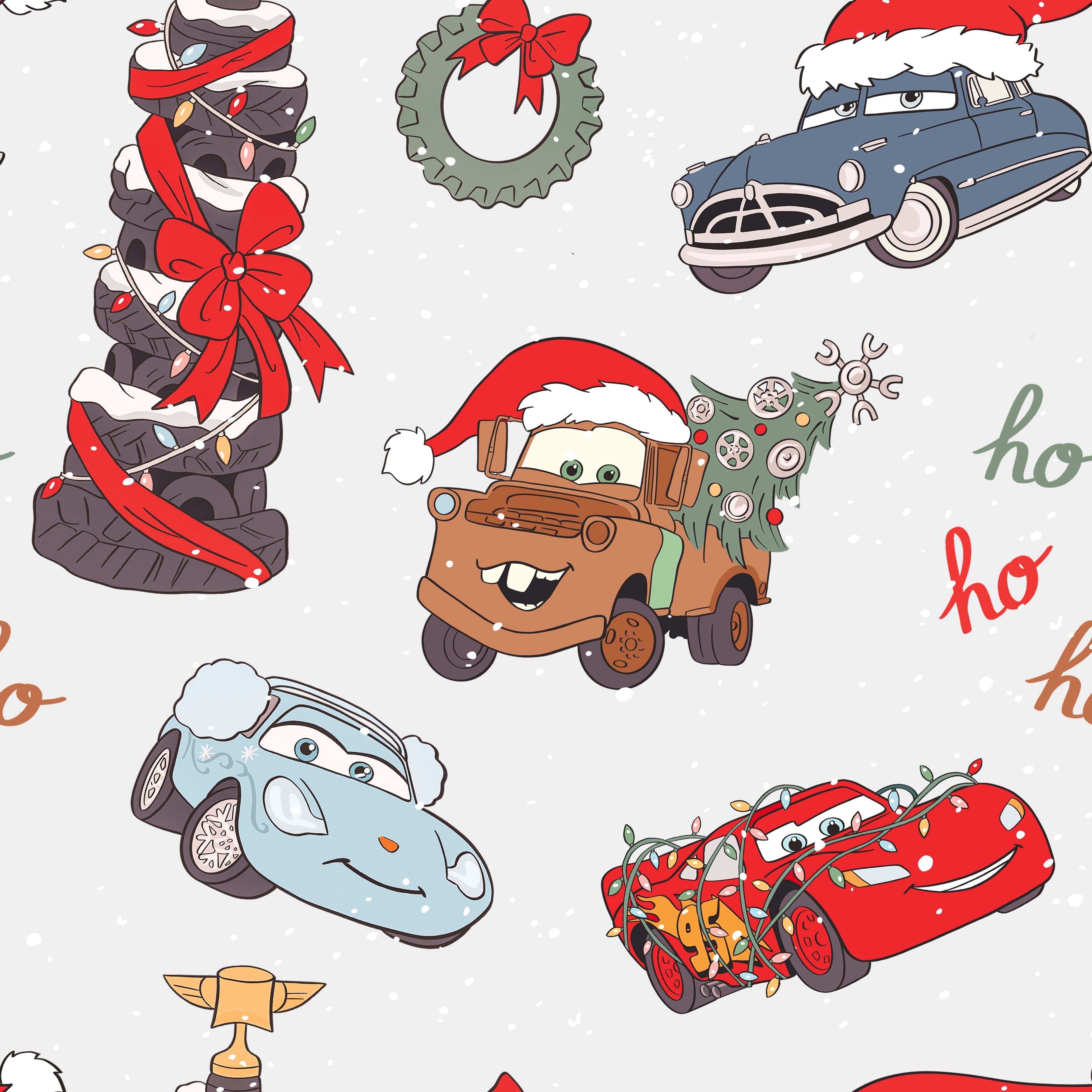 Jolly Christmas Cars