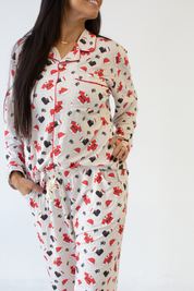 Ho Ho Holiday: Womens Button-Up Set