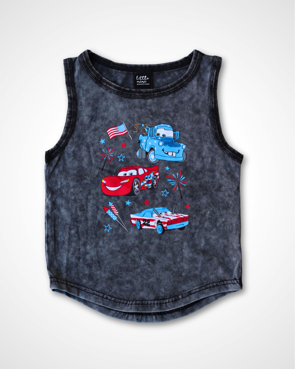 Red, White, and Vroom – Tank Top