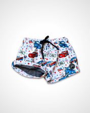 Red, White, and Vroom – Swim Trunk