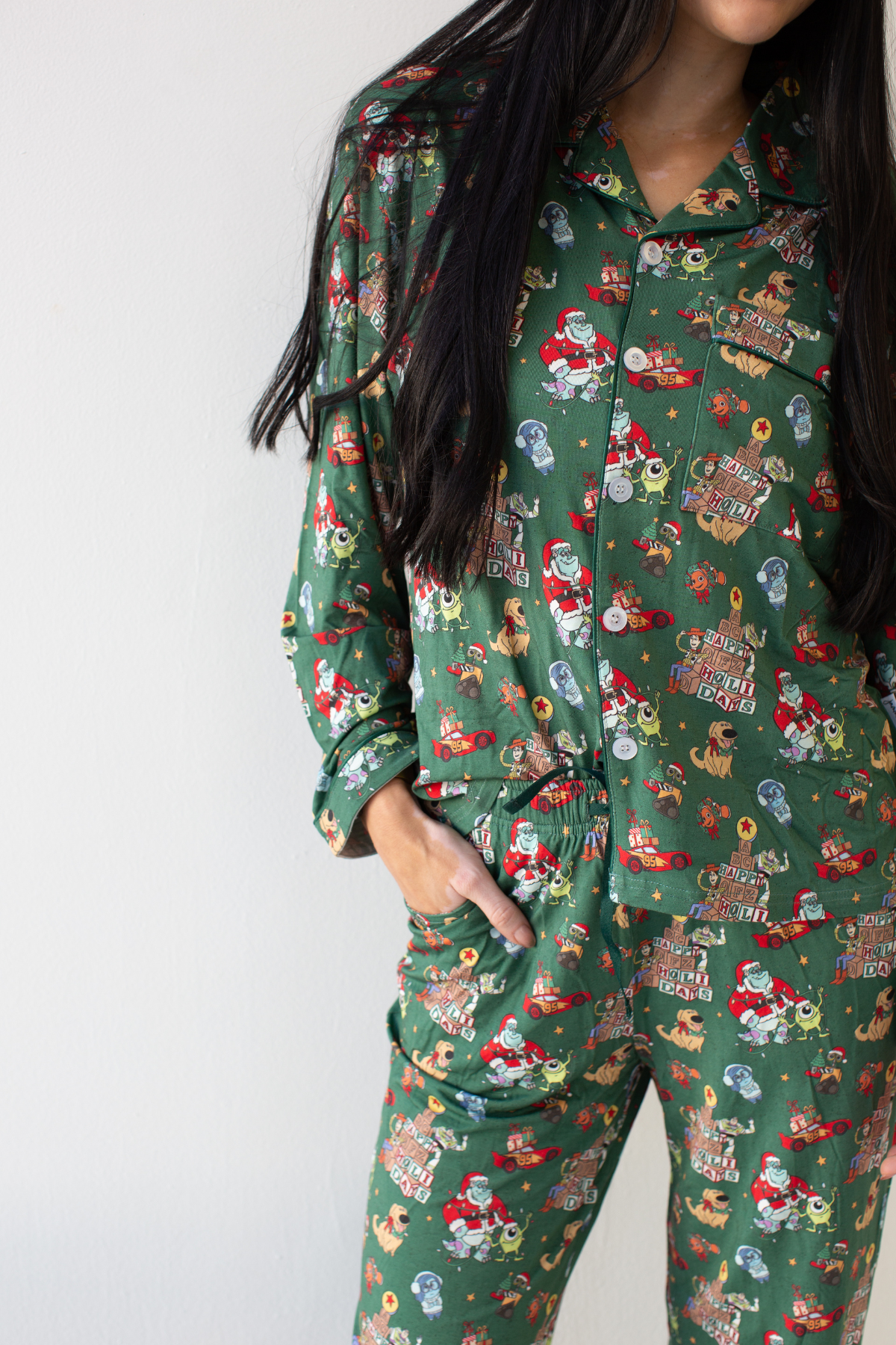 A Very Merry Pix-Mas: Womens Button-Up Set