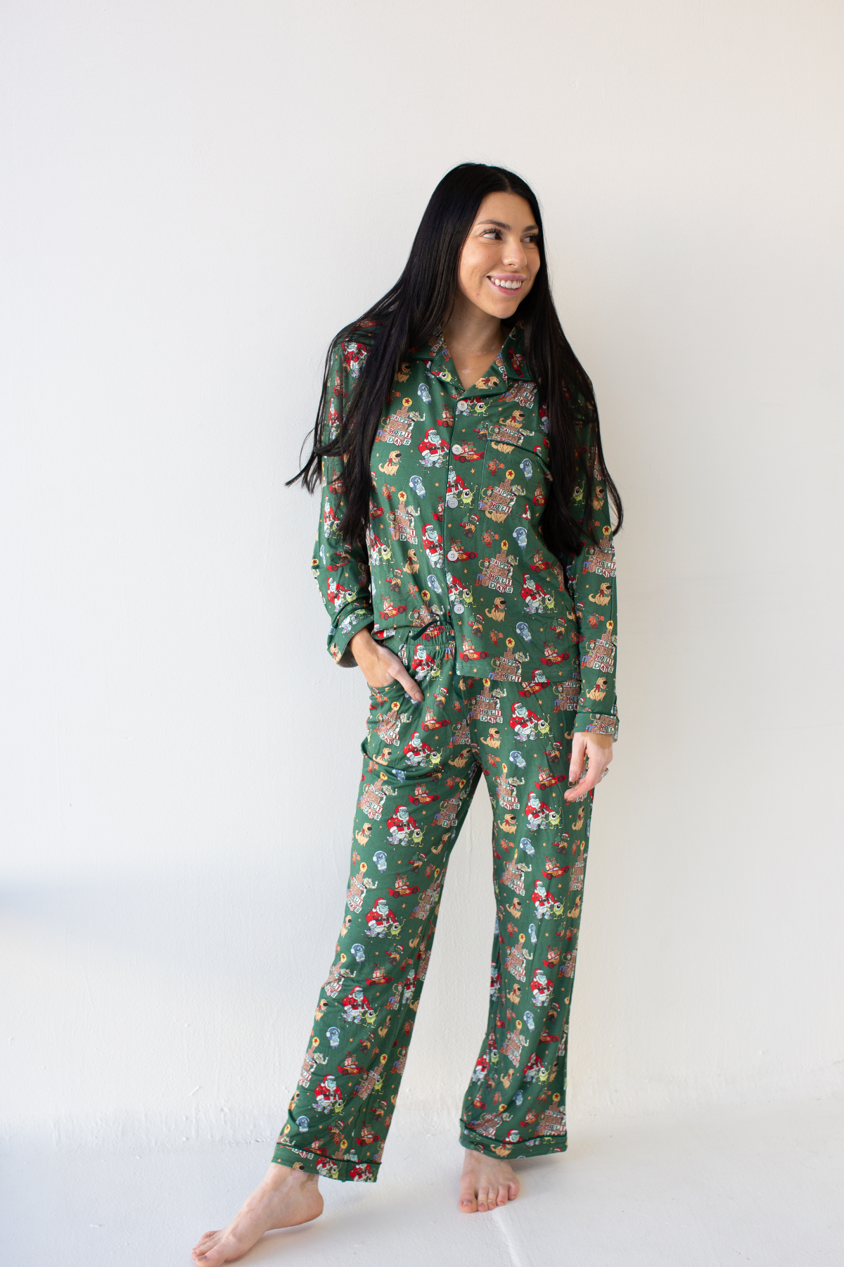 A Very Merry Pix-Mas: Womens Button-Up Set