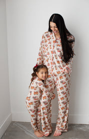 The Gingerbread Express: Womens Button-Up Set