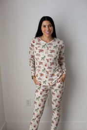 To Infinity & Christmas: Womens Jogger Set
