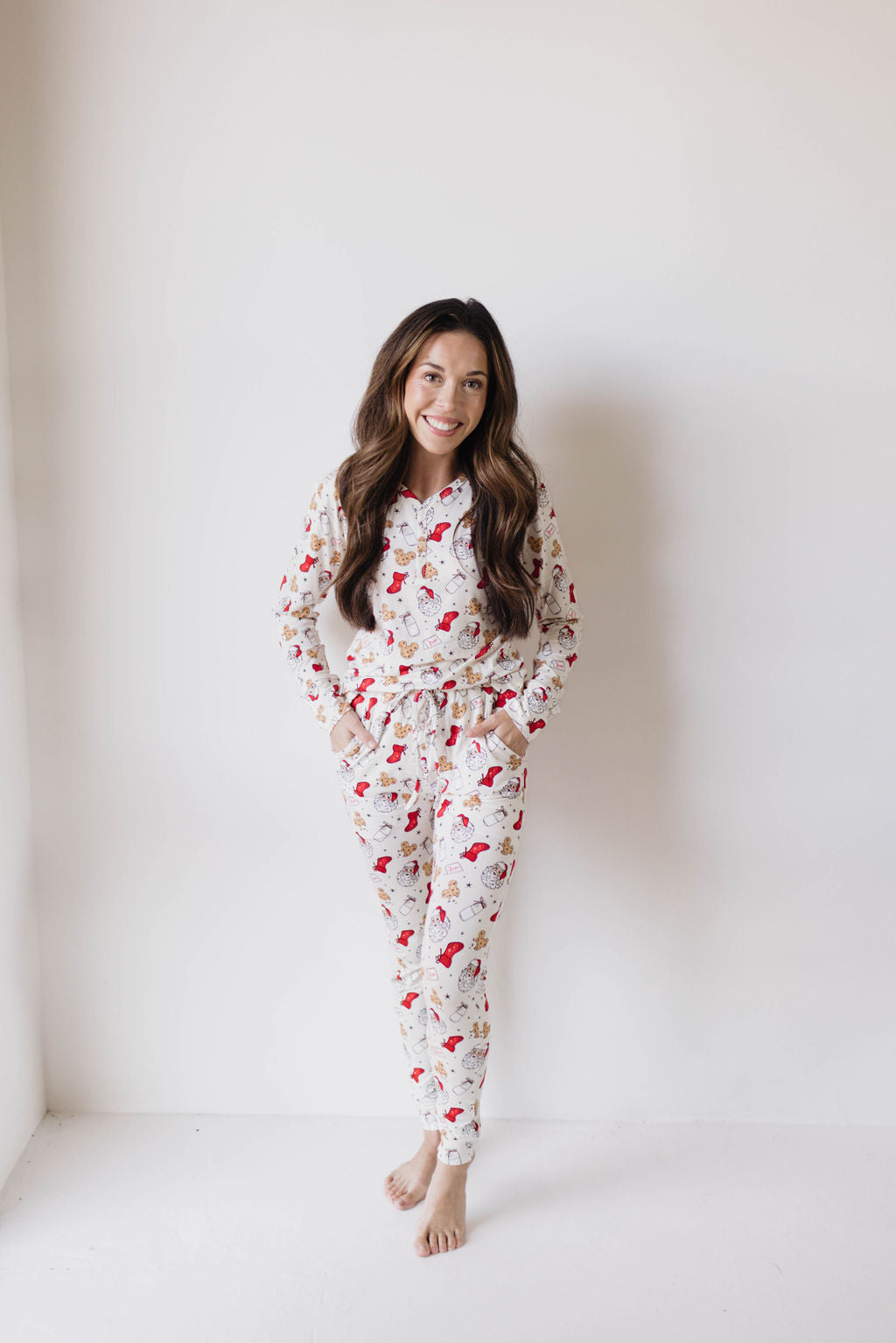Santa's Milk & Crumbs: Womens Jogger Set