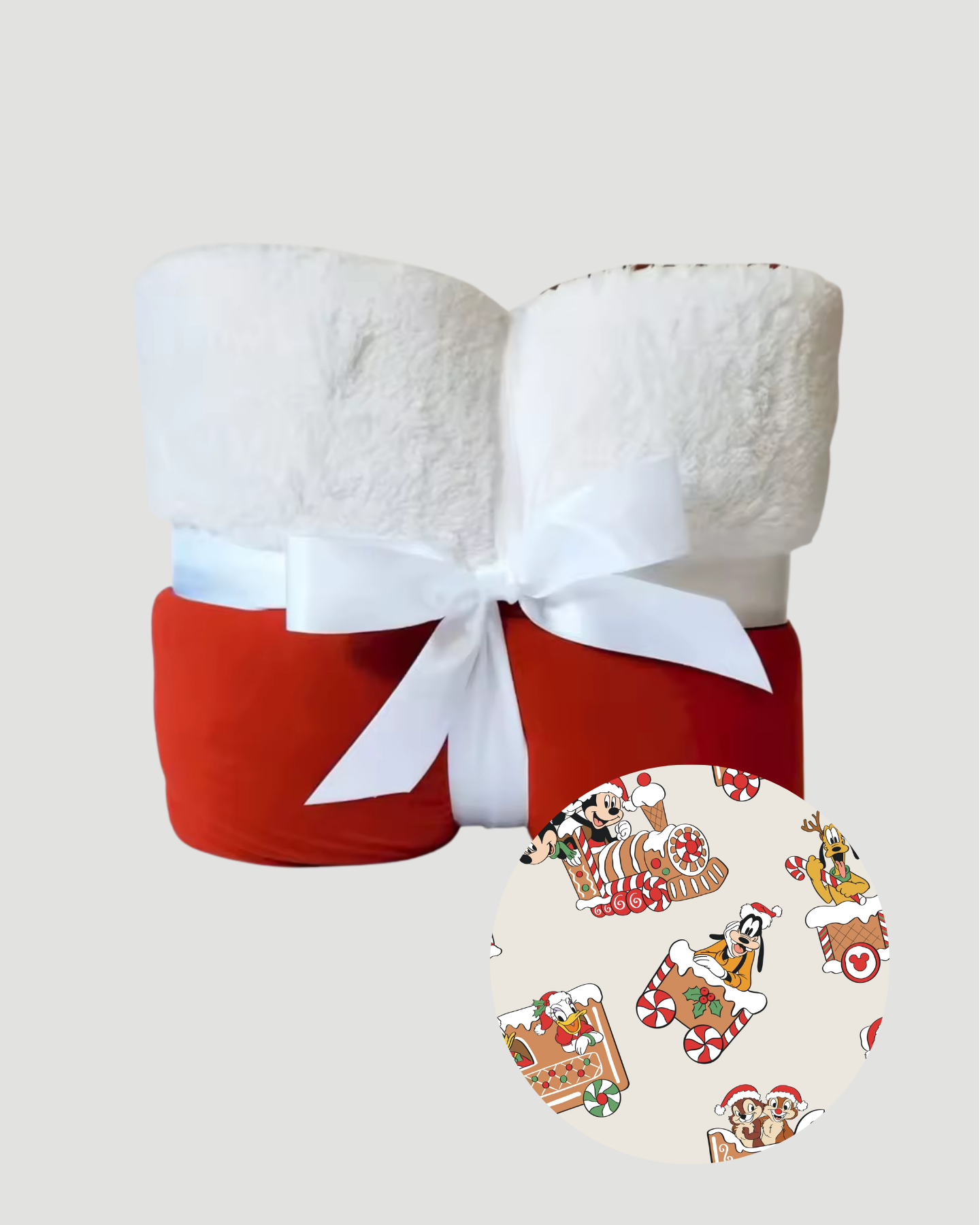 The Gingerbread Express: Bamboo Plush Blankie