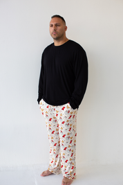 Santa's Milk & Crumbs: Mens Pants Set