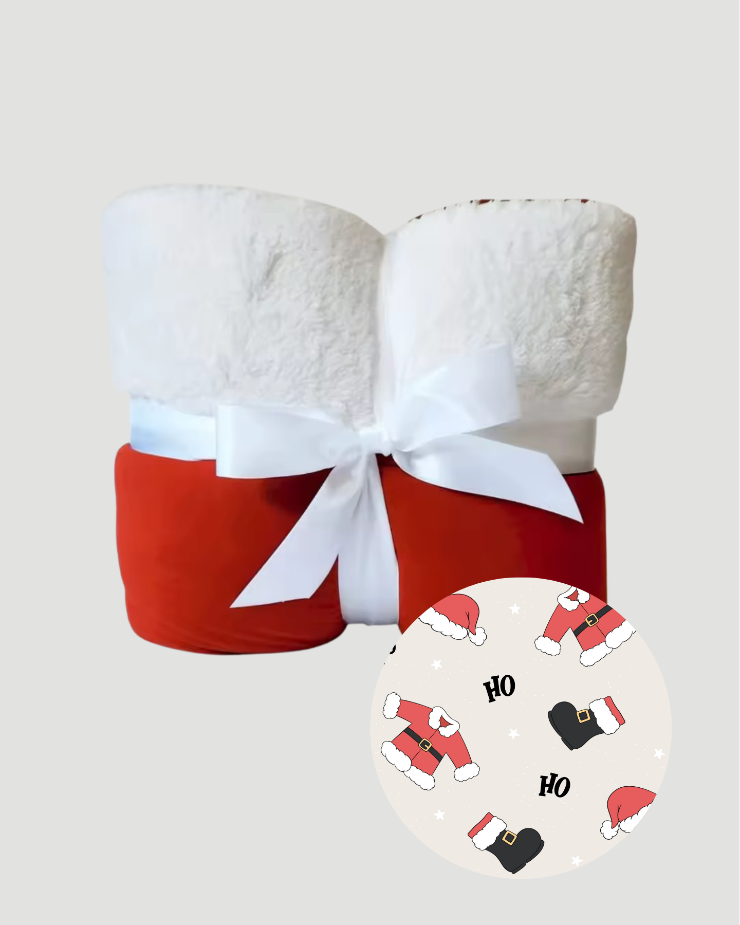 Ho Ho Holiday: Bamboo Plush Blankie