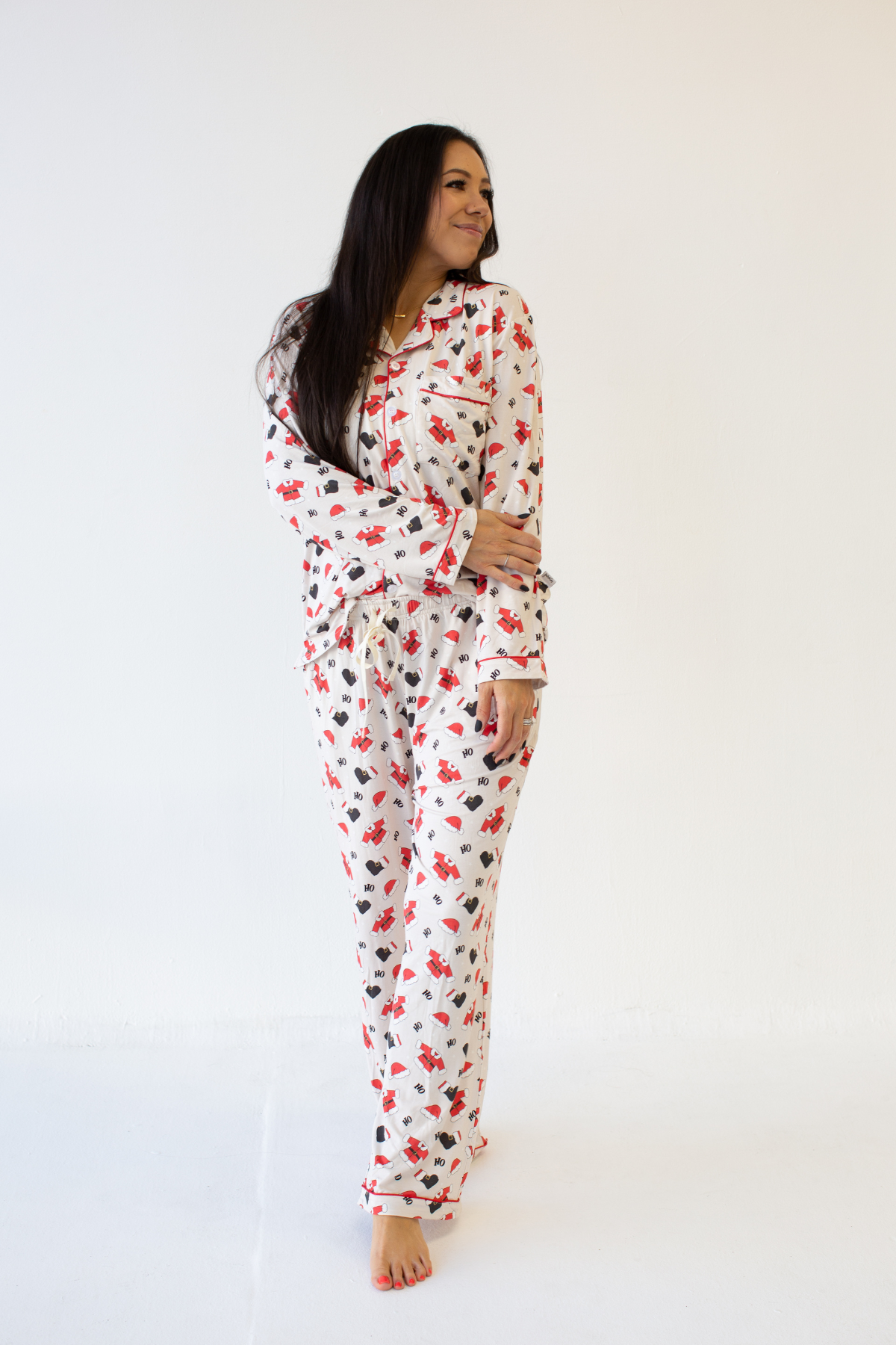 Ho Ho Holiday: Womens Button-Up Set