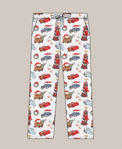 Jolly Christmas Cars: Boys + Mens Pants