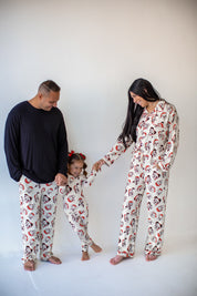 Classic Christmas Crew: Womens Button-Up Set