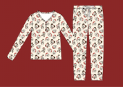 Classic Christmas Crew: Womens Jogger Set