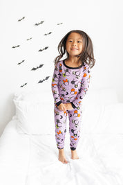 Spooky Ears (Purple): PJ Set