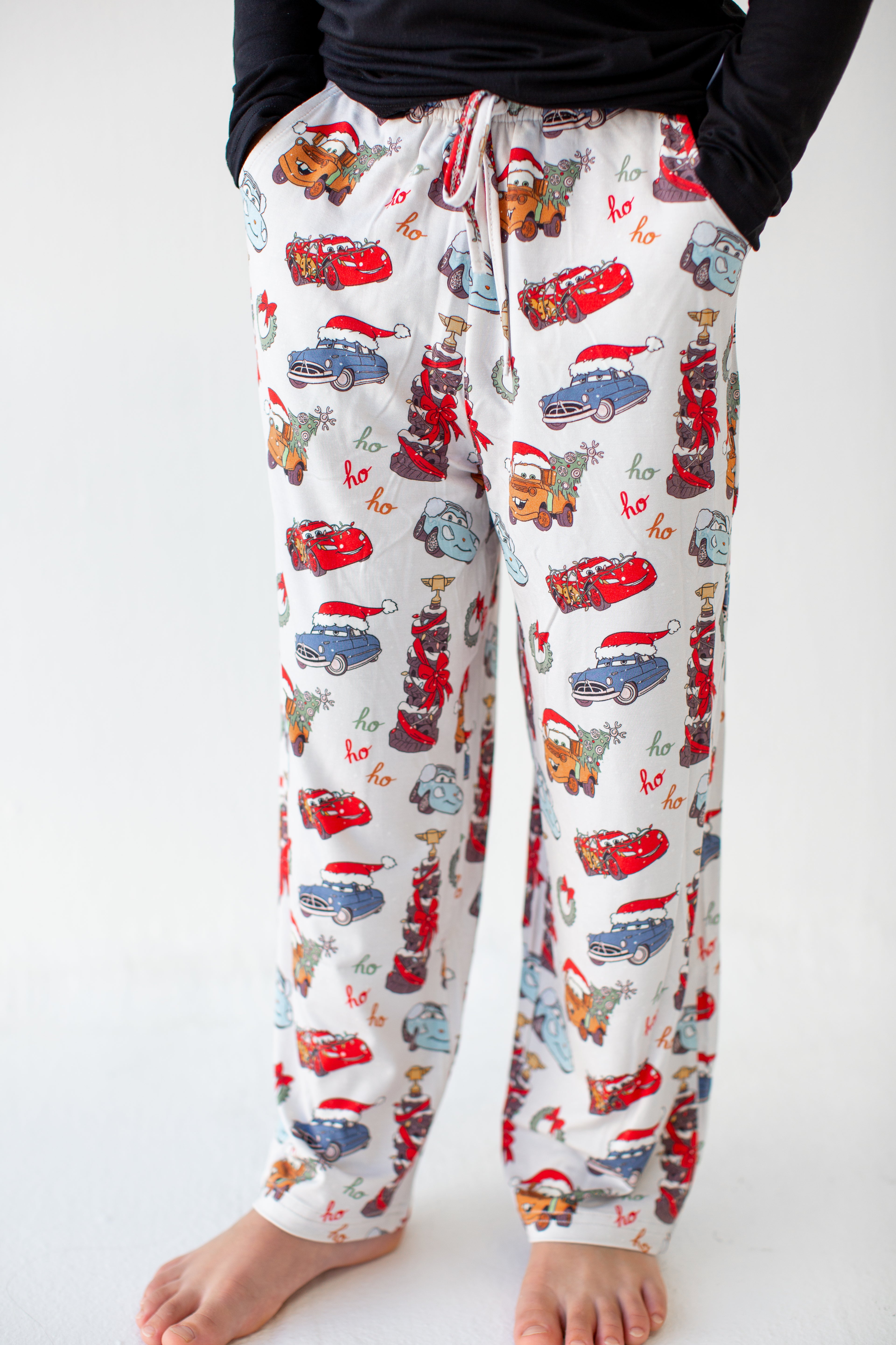 Jolly Christmas Cars: Boys + Mens Pants