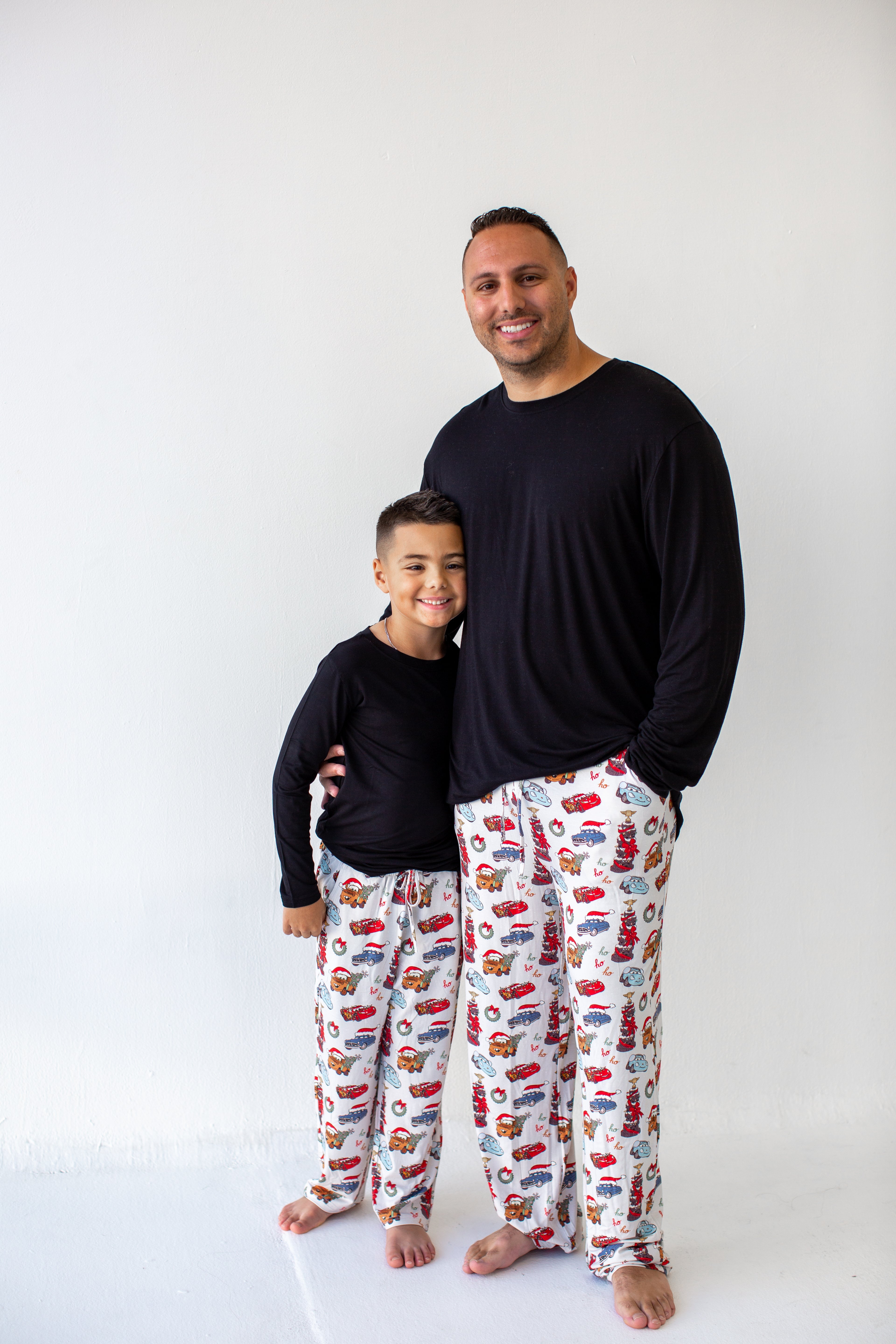 Jolly Christmas Cars: Boys + Mens Pants