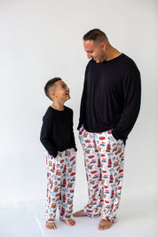 Jolly Christmas Cars: Boys + Mens Pants