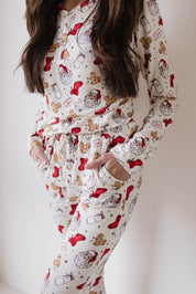 Santa's Milk & Crumbs: Womens Jogger Set