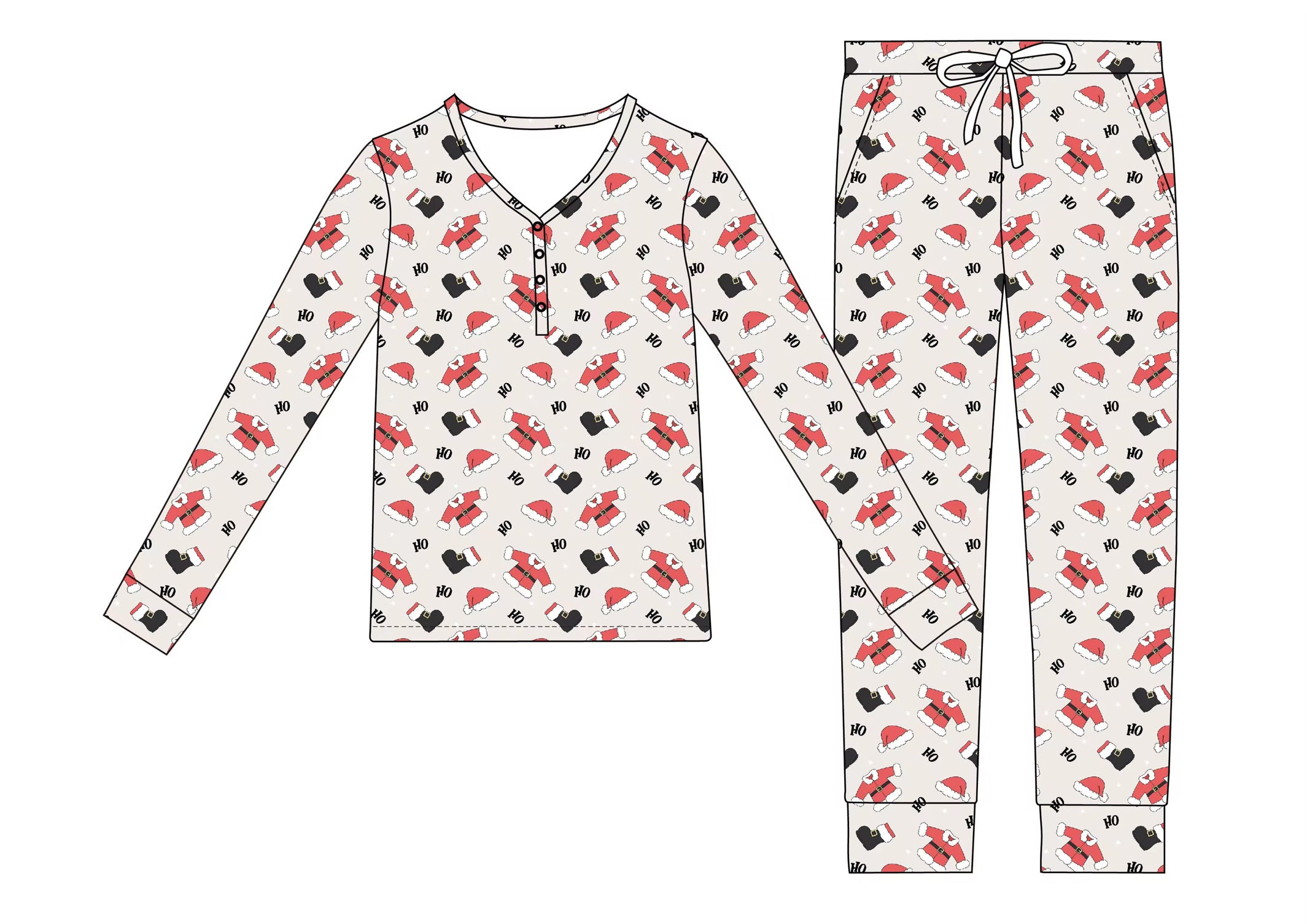 Ho Ho Holiday: Womens Jogger Set