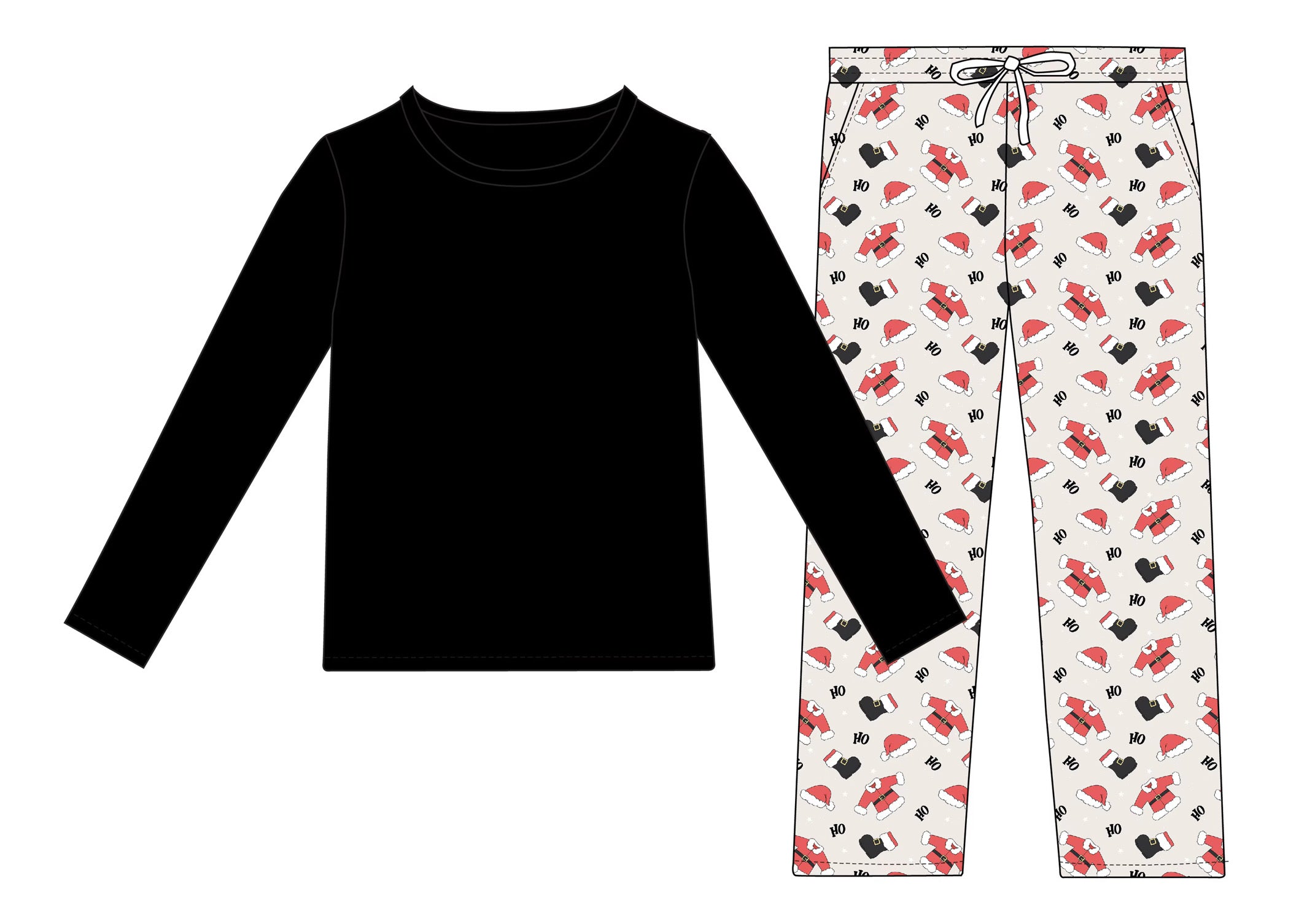 Ho Ho Holiday: Mens Pants Set