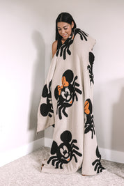 Spooky Spider Mouse: Blanket