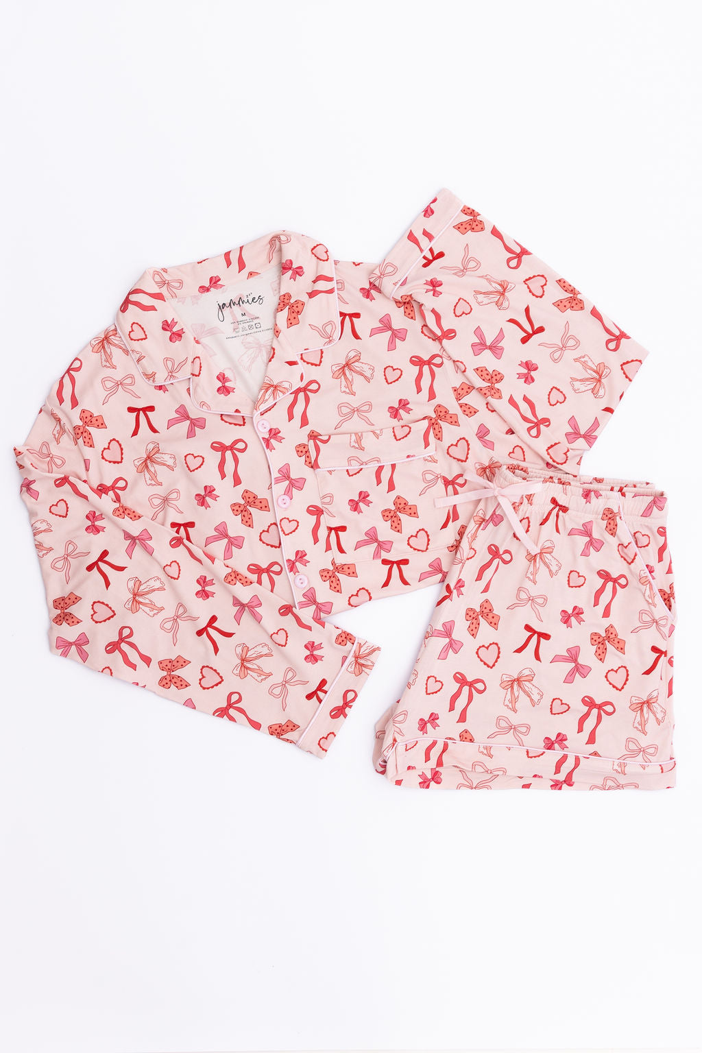 Blush & Bows: Womens PJ Set