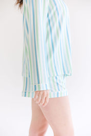 Seaside Stripe: Womens PJ Set