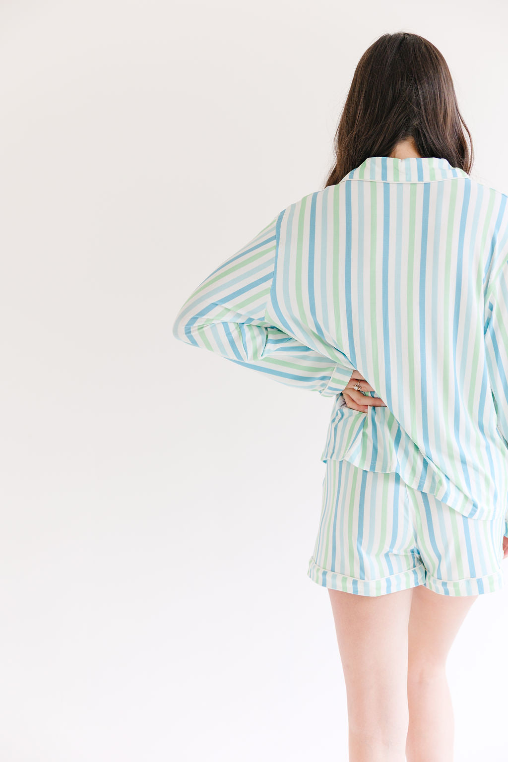 Seaside Stripe: Womens PJ Set