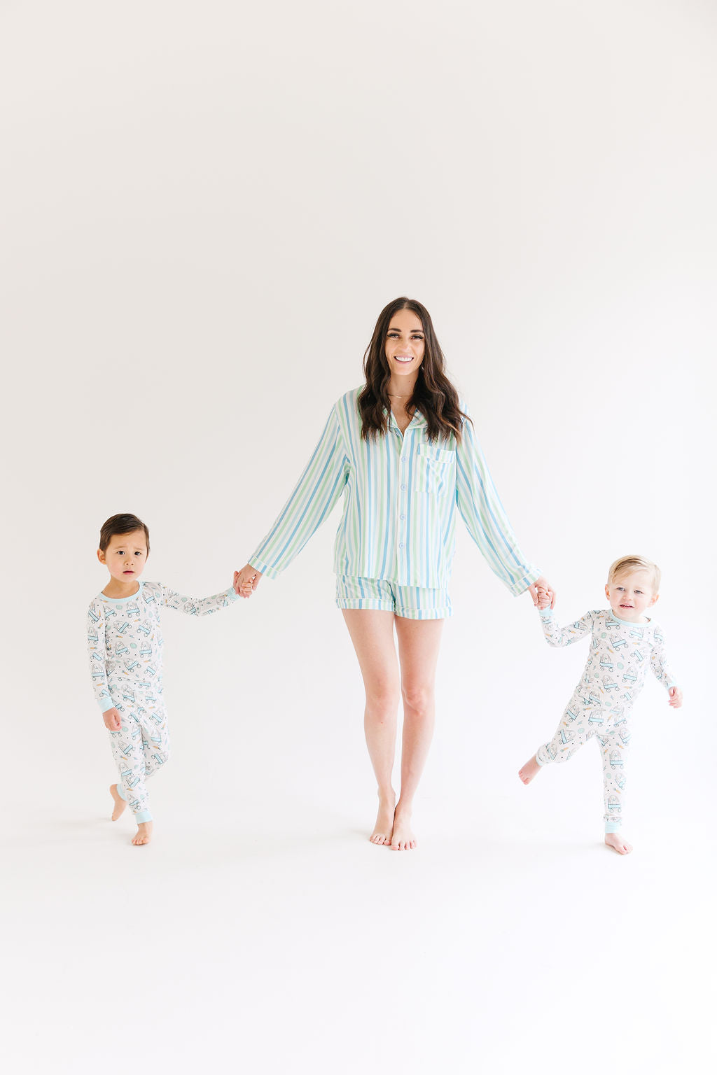 Seaside Stripe: Womens PJ Set