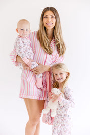 Softly Striped: Womens PJ Set