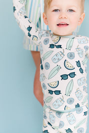 Coastal Cool: PJ Set
